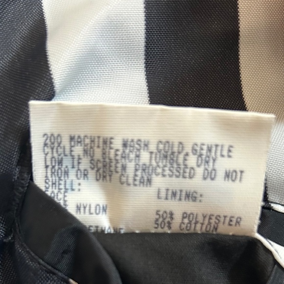 Vintage Butwin Black and White Referee Jacket Size XL Made in the USA - Picture 6 of 7